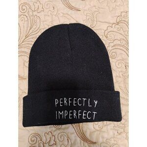 Beanie Words Sayings Text Black Warm Fun Funny Unisex Mens Women's  Hat